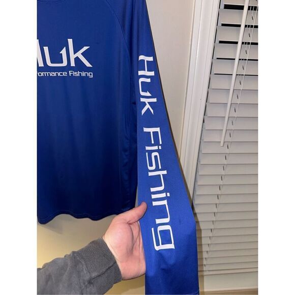 Men's Huk Long Sleeve Performance Fabric XL - Picture 4 of 5